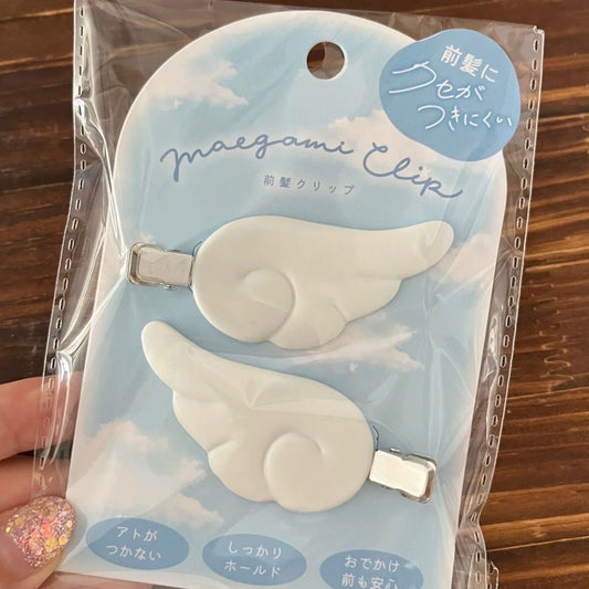 Angel wing hairclip (pair)