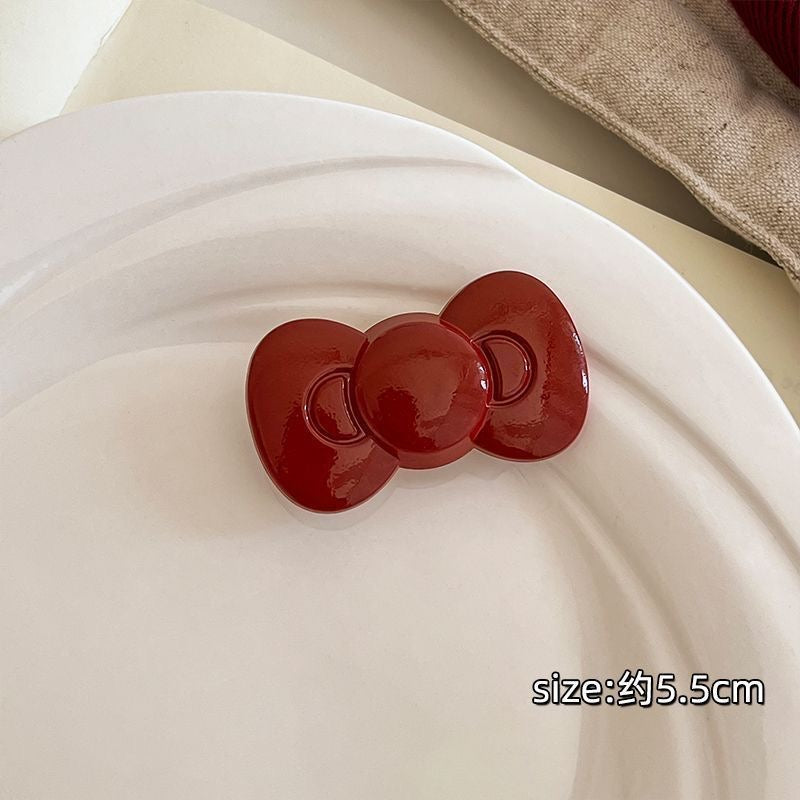 Hello kitty bow clip (single pc)