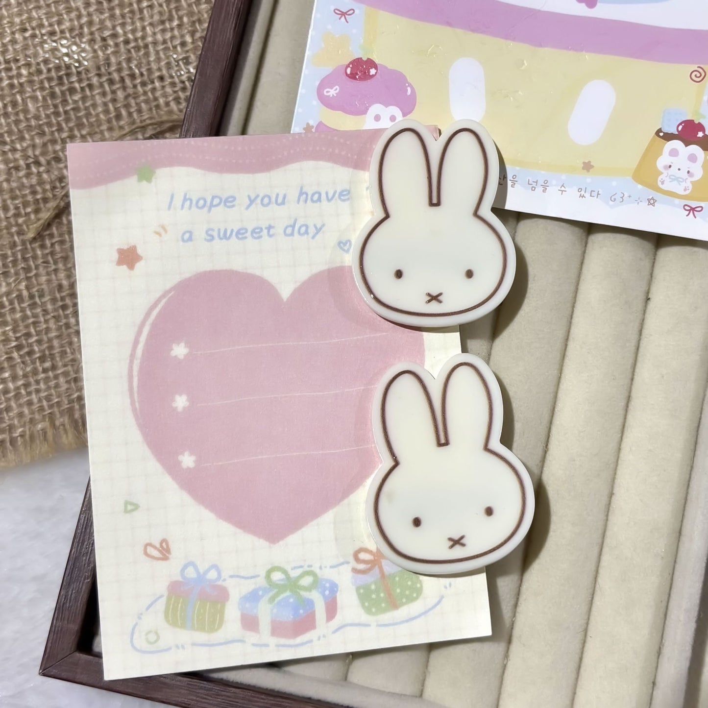 Miffy Hair clip (pair)
