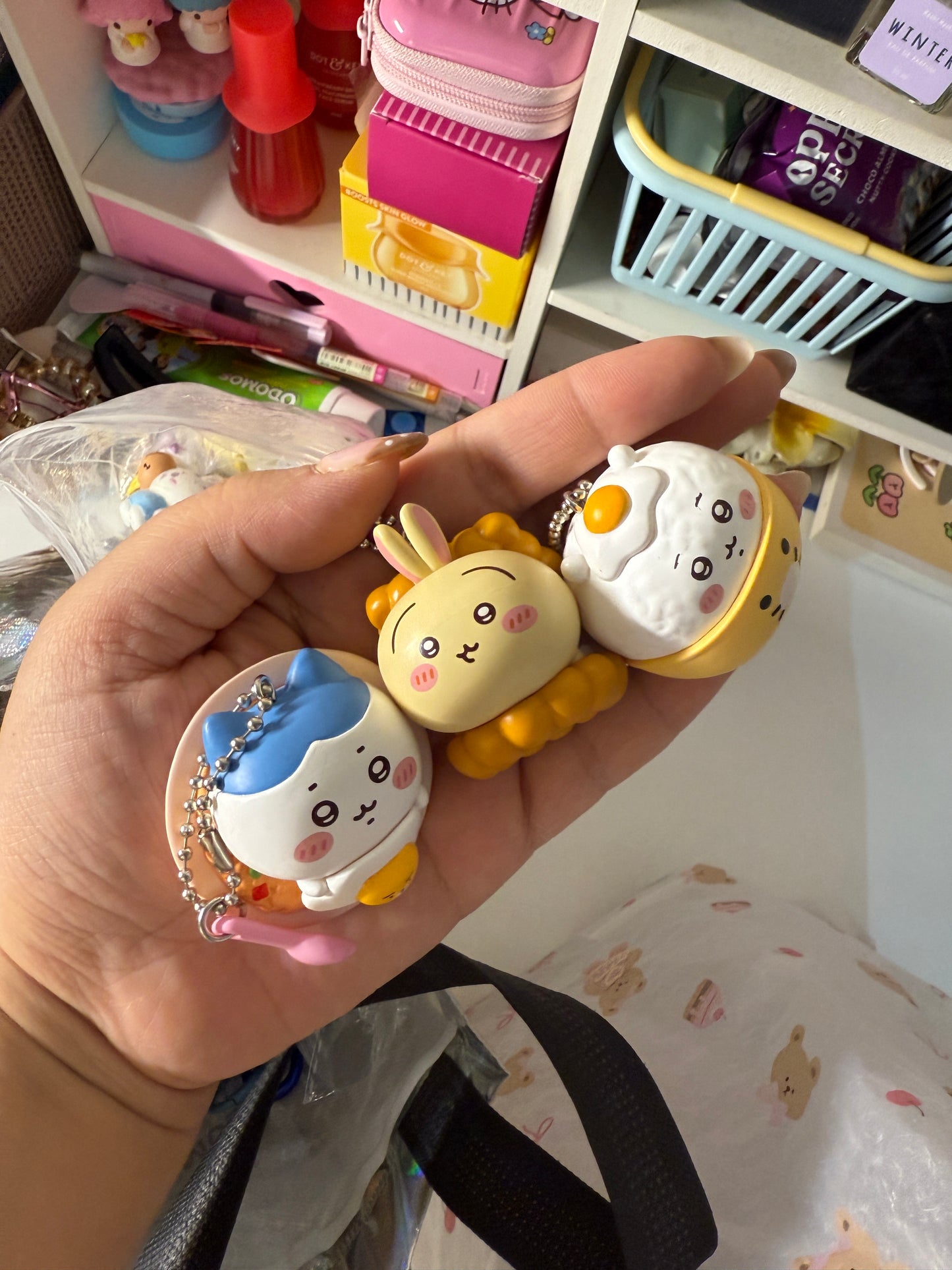 Chiikawa food trinket
