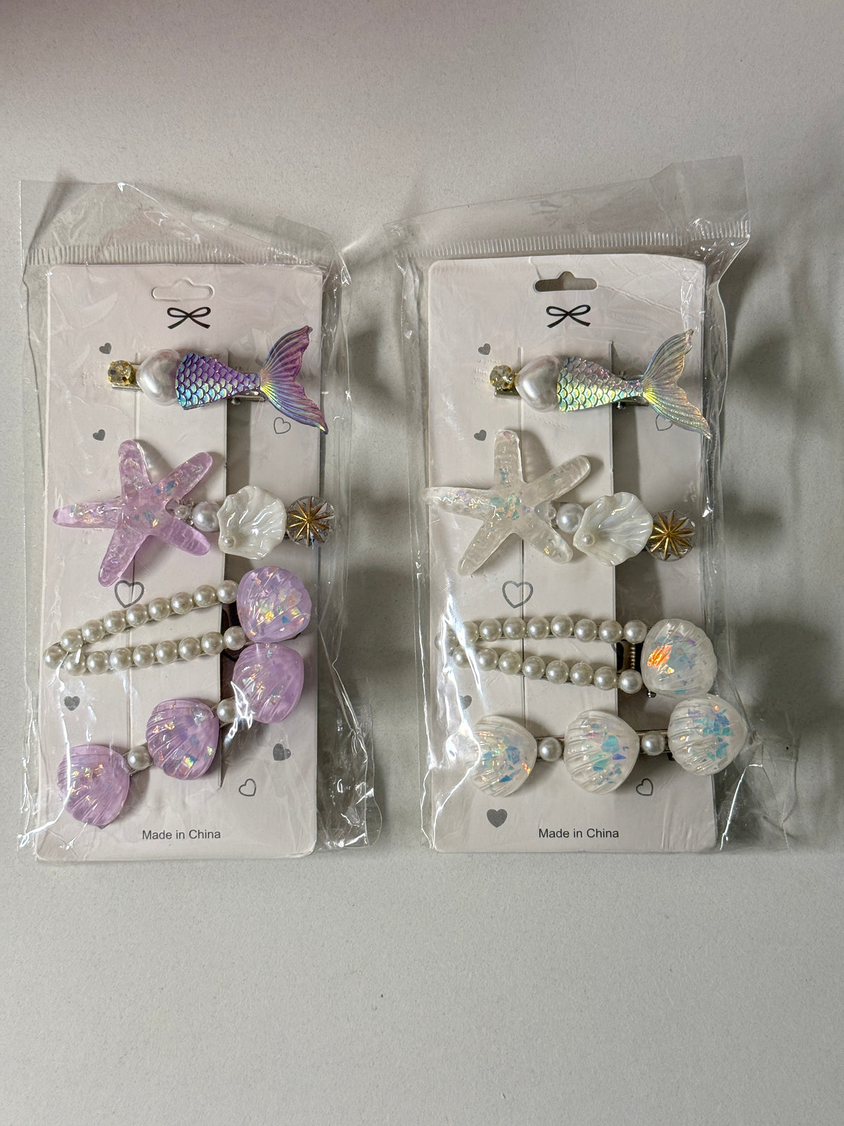 Mermaid Hairclip set