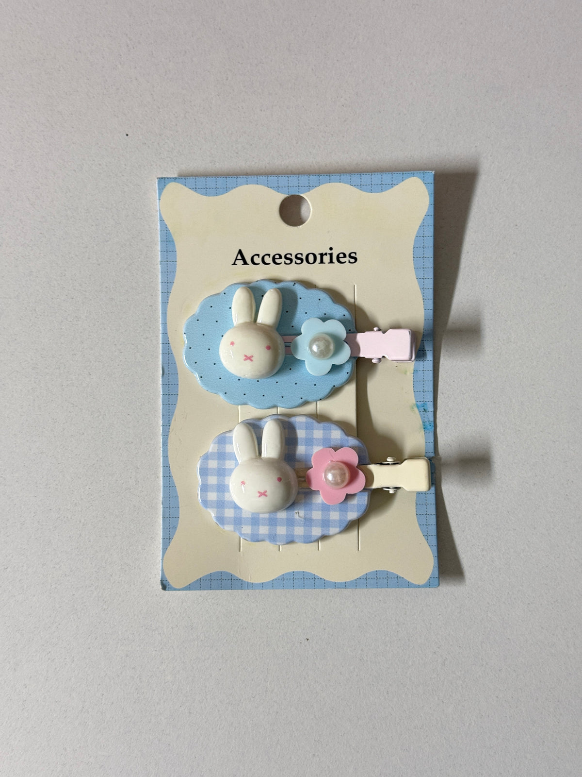 Blue Miffy Hairclips