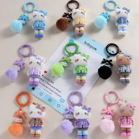 Hello kitty keychains