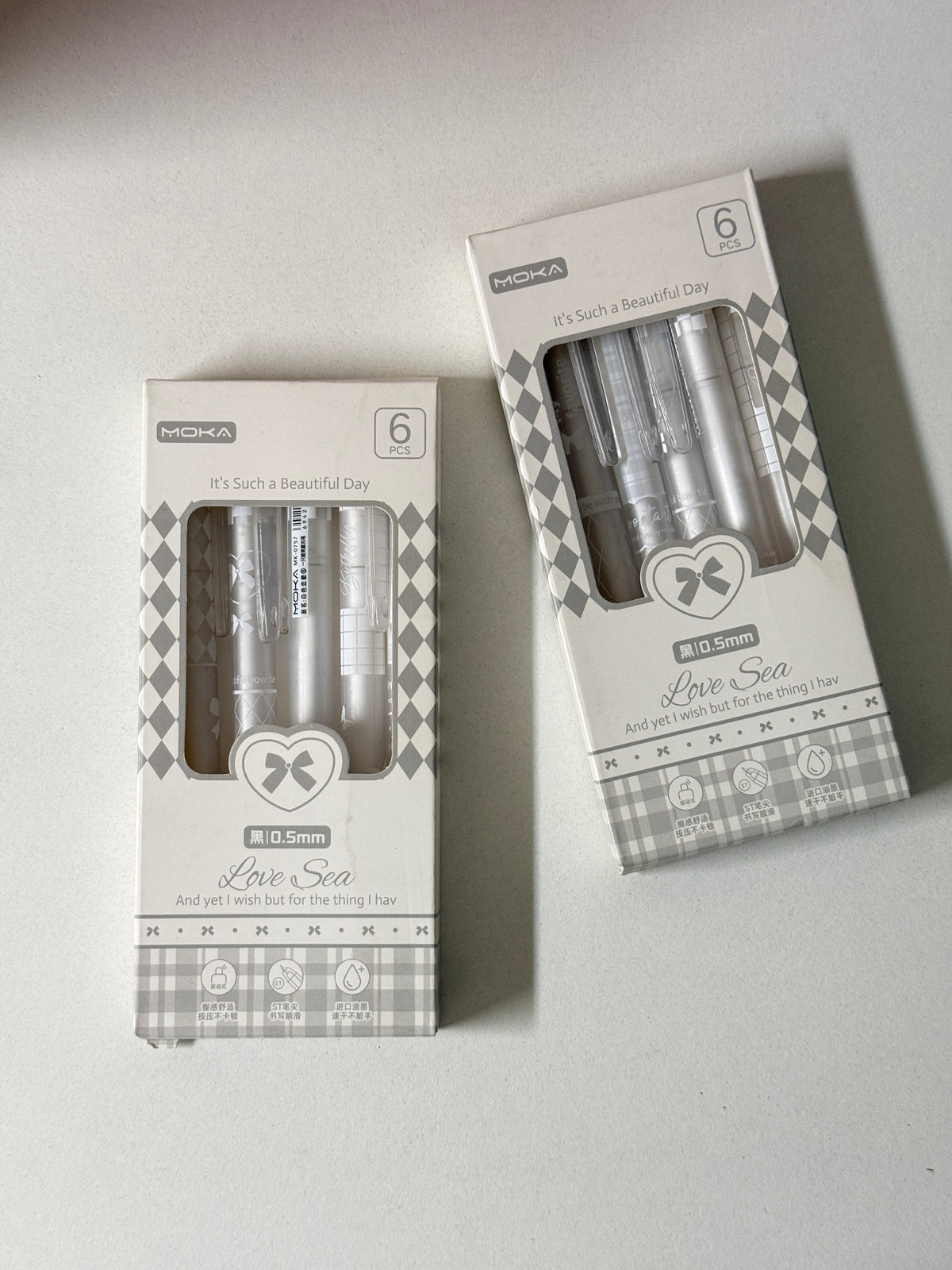 Rosy Posy pen sets