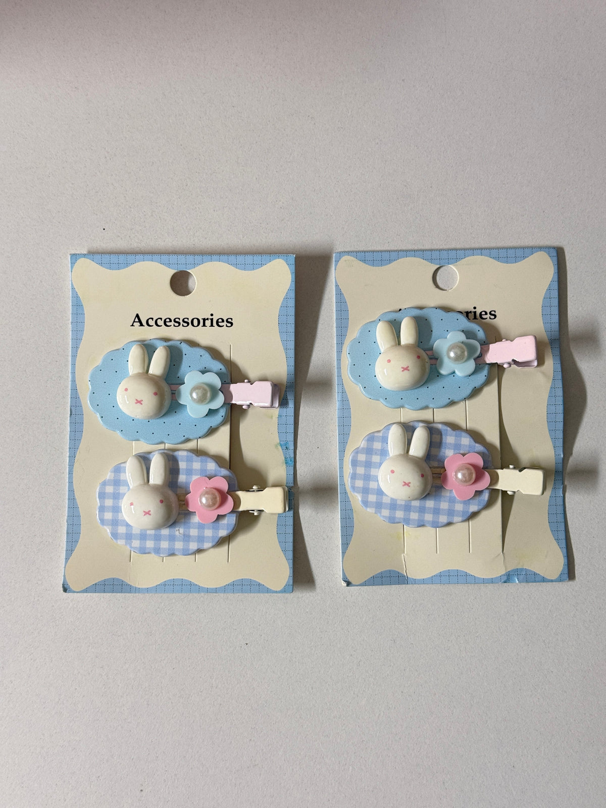 Blue Miffy Hairclips