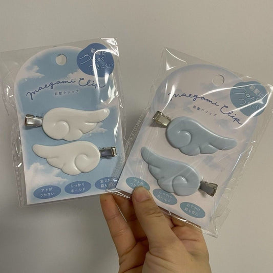 Angel wing hairclip (pair)