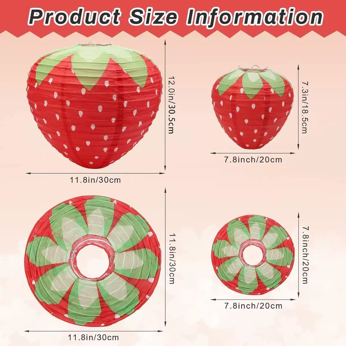 Strawberry Japanese Lantern