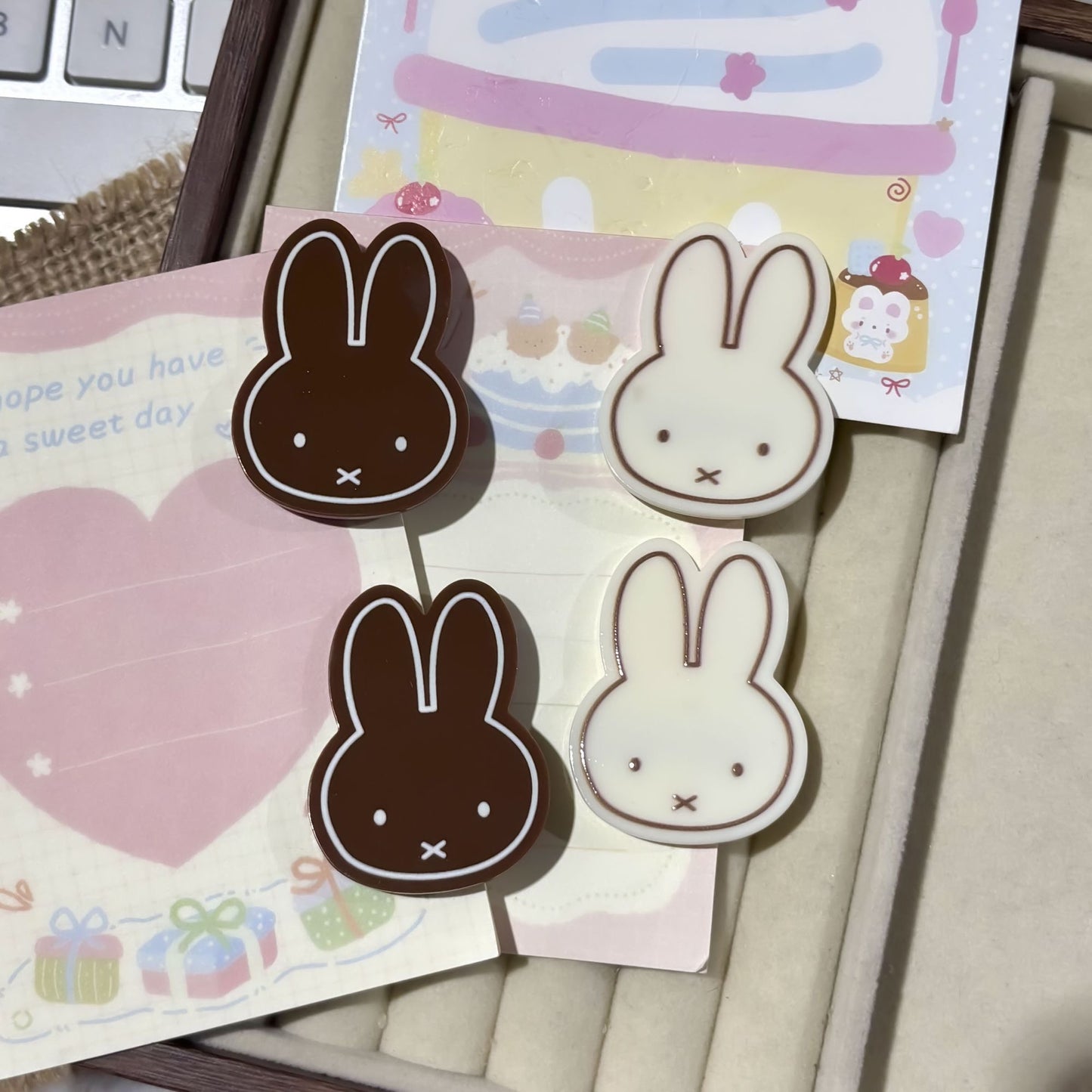 Miffy Hair clip (pair)