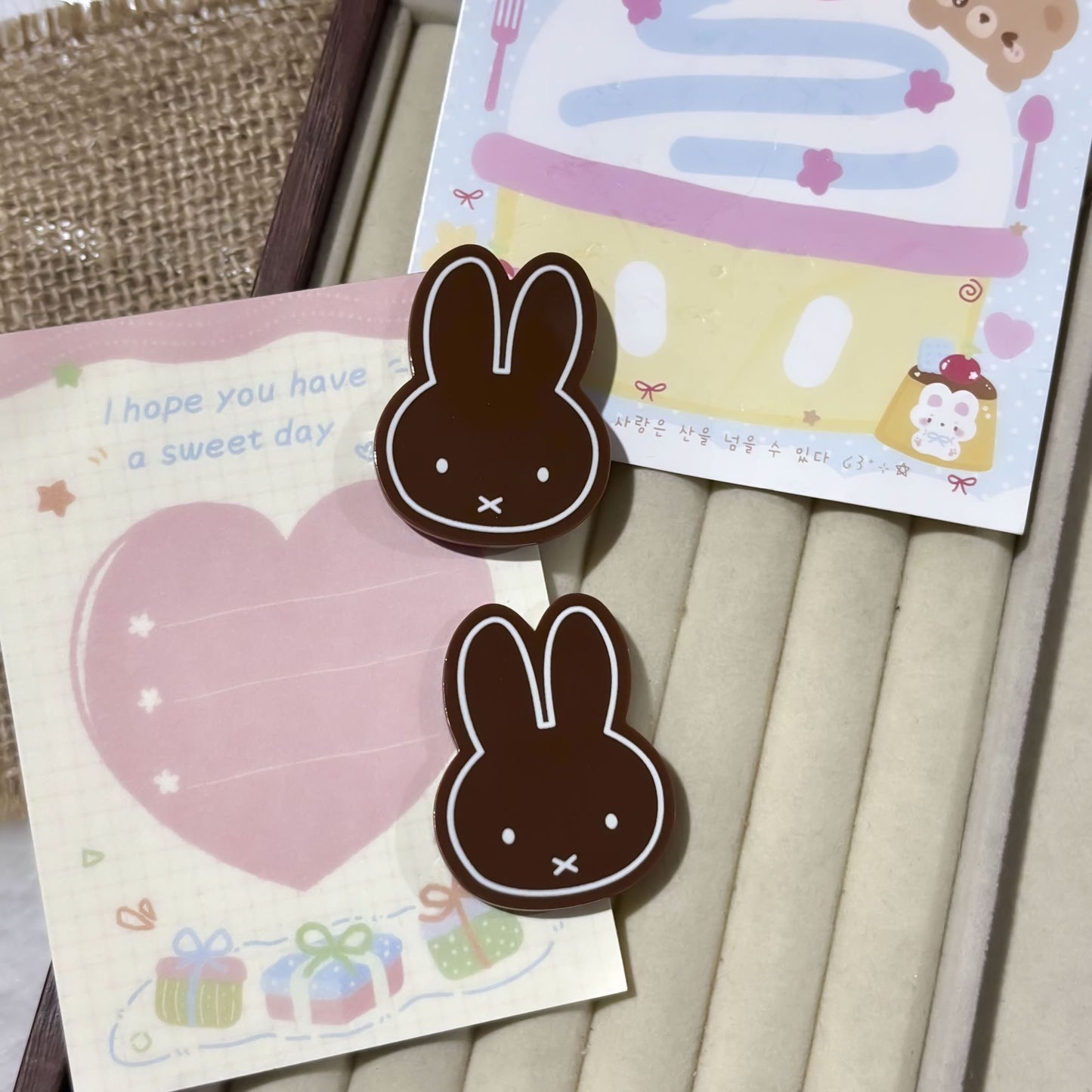 Miffy Hair clip (pair)
